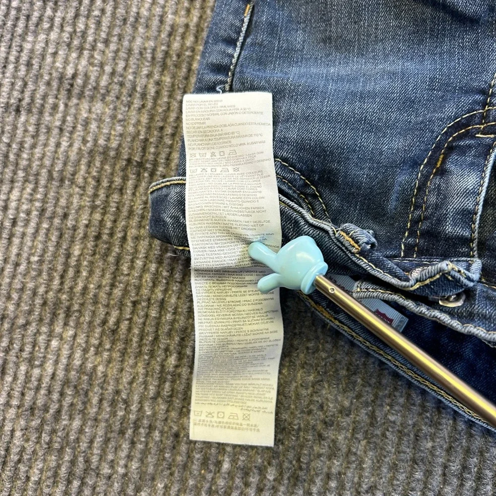 Levis 710 Super Skinny Blue Jeans Medium Wash Adjustable Waist Kids 4T